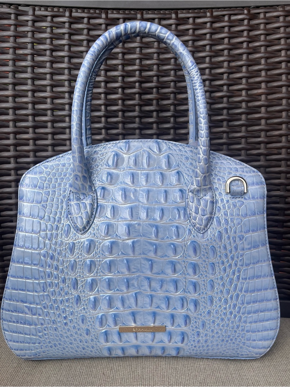 NWT Brahmin ROSETTA in HEAVENLY BLUE Bag